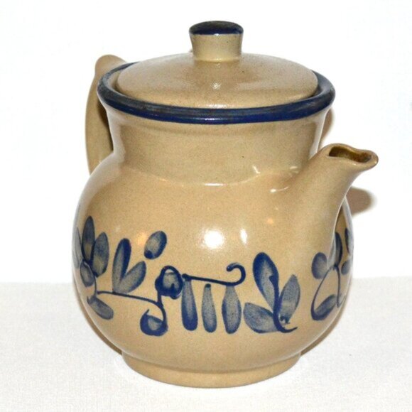 Beaumont Brothers Pottery Salt Glazed Teapot Kitchen Decor - Picture 3 of 9